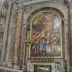 Foto: Dipinto dell' Altare Laterale  - Ingresso (Roma) - 1